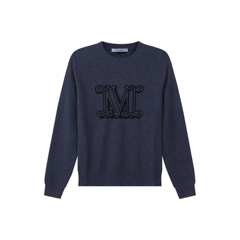 MaxMara FW22 Knitwear Women's Dark Blue-0
