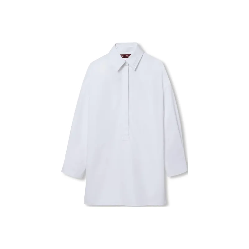 GUCCI Collared Long Sleeve Shirt-0