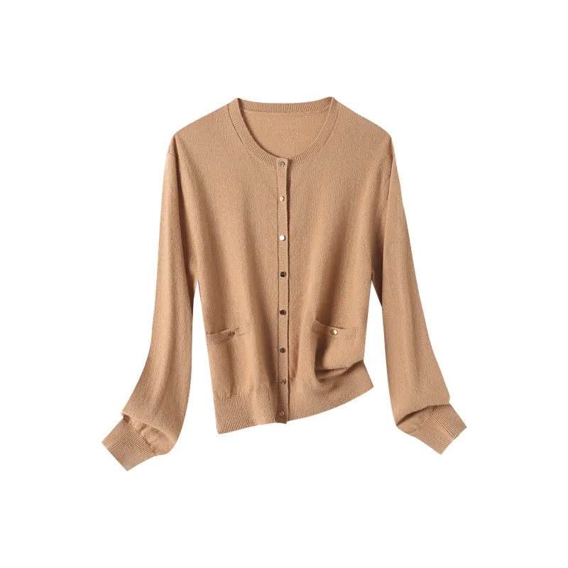 H YXIANG Cashmere Sweater Women's-6