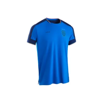 DECATHLON KIPSTA FF500 Soccer Jersey Unisex Cobalt Blue/Navy Blue