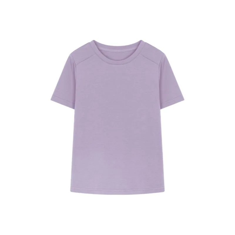 IHIMI T Shirt Women's Pink Purple-0