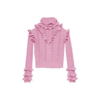 GUCCI Cashmere Sweaters Women's Light Purple