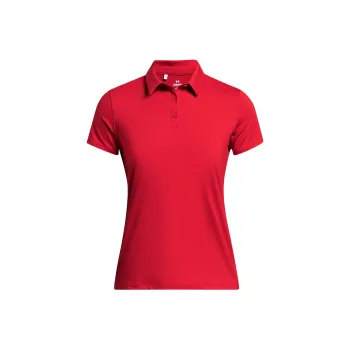 Under Armour Tee To Green Polo Polo Shirt Women's Red