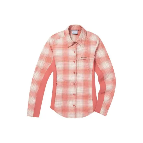 Columbia shirts shirt Women's Red
