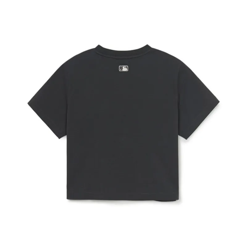 MLB New York Yankees T Shirt Women's Dark Charcoal Gray-1
