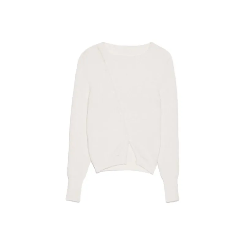Jacquemus La Maille Pau Asymmetric Cardigan-0