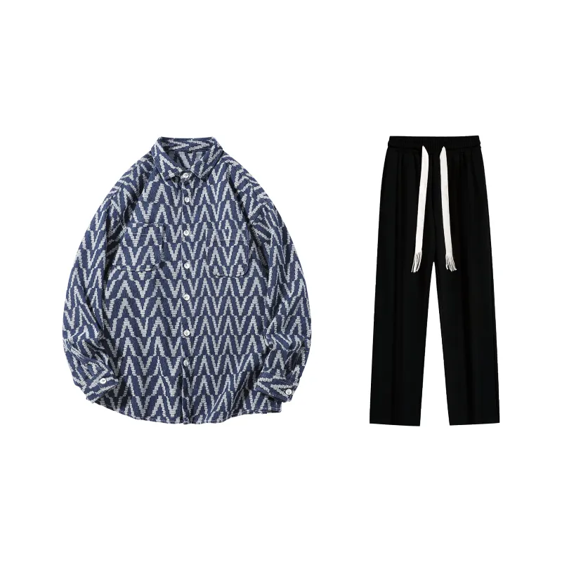 LA'T.WEEKEND Shirt Matching Set Unisex-0