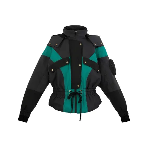 Ballistocardiogram Jackets & Coats Women's Gray Green