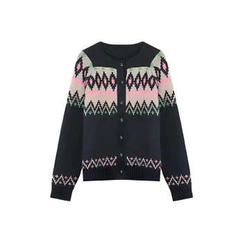 BLUEerror Knitwear Women's Pink Dark Blue