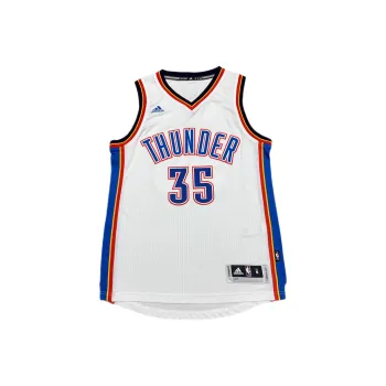 Adidas x NBA KD Oklahoma City Thunder Basketball Jersey Unisex White