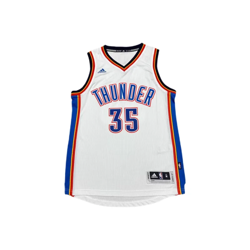 Adidas x NBA KD Oklahoma City Thunder Basketball Jersey Unisex White-0
