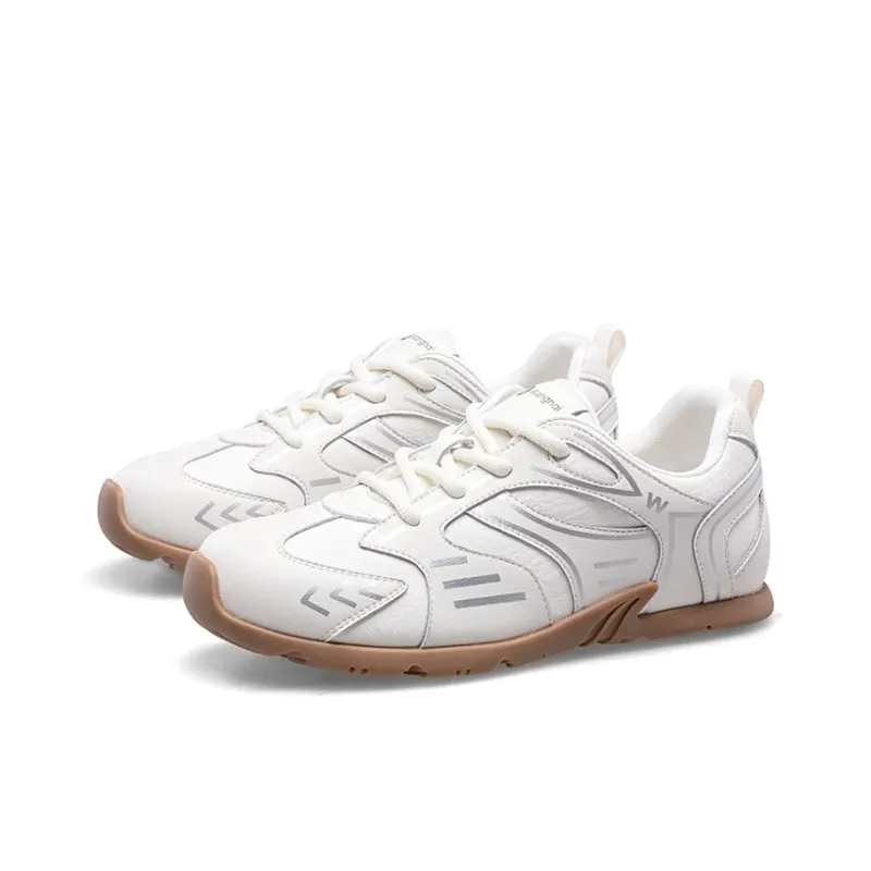 KANGNAI German Army Trainers Low Top Casual Shoes Women's-2