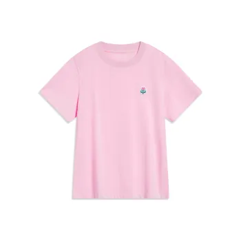 LINING Sports Life Collection T Shirts Women's Ying Pink