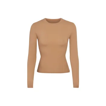Skims T Shirts Women's Deep Ochre