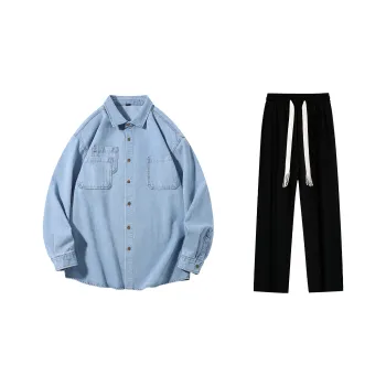 LA'T.WEEKEND Shirt Matching Set Unisex