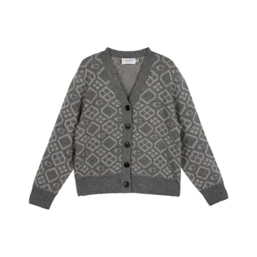 COACH SS25 Knitwear Women's Gray