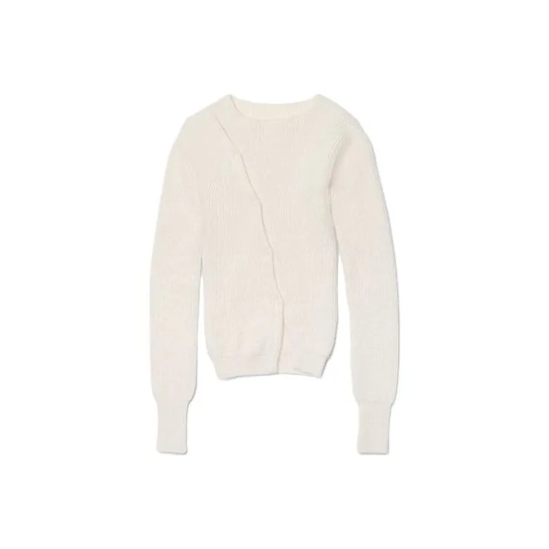 Jacquemus La Maille Pau Asymmetric Cardigan-1