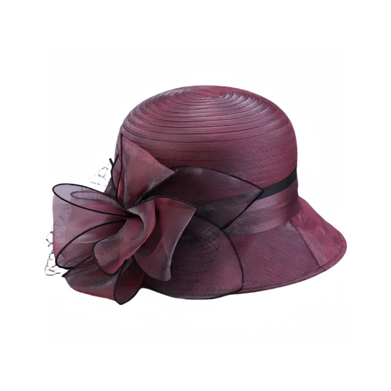 Yalu Organza Sun Protection Hats Women's-6