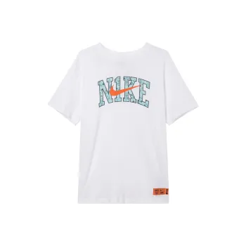Nike SS23 Resistant High Basketball Series Drop Shoulder Sleeve T Shirt Women's White