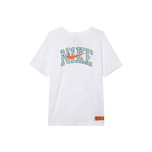 Nike SS23 Resistant High Basketball Series Drop Shoulder Sleeve T Shirt Women's White