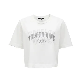 ONLY T-Shirts Women's A43 Cream White