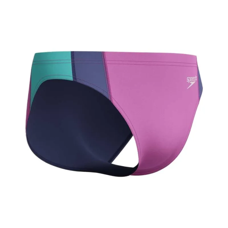 Speedo Swimming Shorts Men's Pink Blue-2