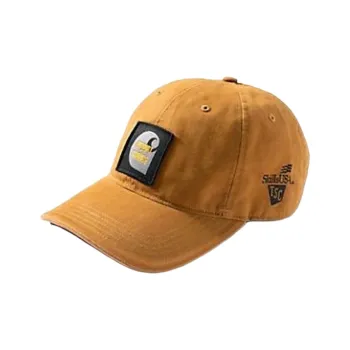 Carhartt 100% Cotton, Canvas Baseball Caps Men's Earth Yellow