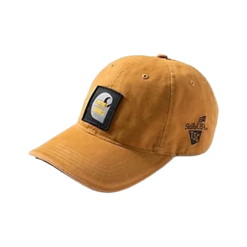 Carhartt 100% Cotton, Canvas Baseball Caps Men's Earth Yellow