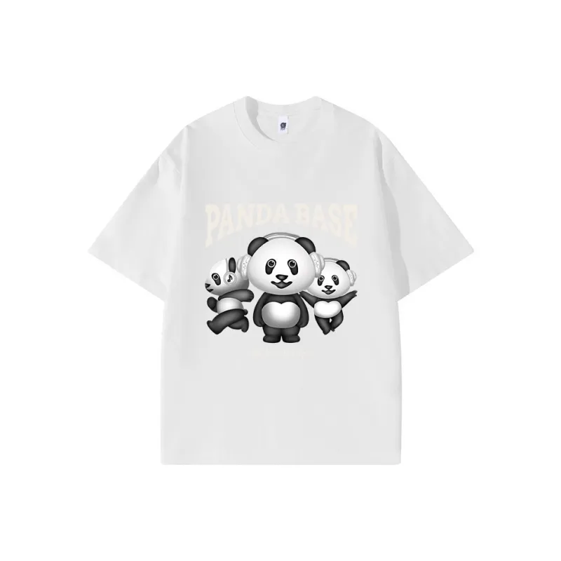 PANDA BASE T Shirts Women's-0
