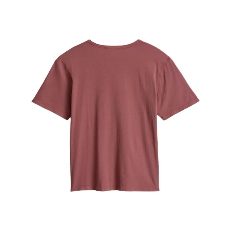 ZARA T Shirts Men Brick Red-1