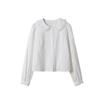 SOLWEIGE Shirt Women's Jacquard White