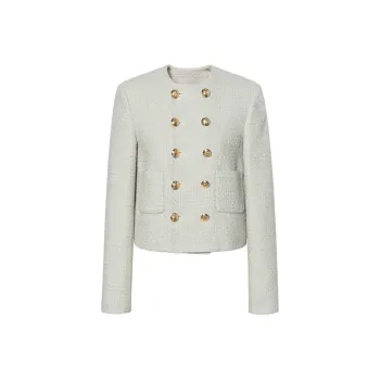 CELINE Jacket Women's Aqua Green