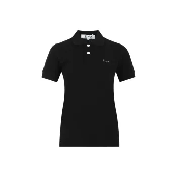 CDG Polo Shirts Women's Black