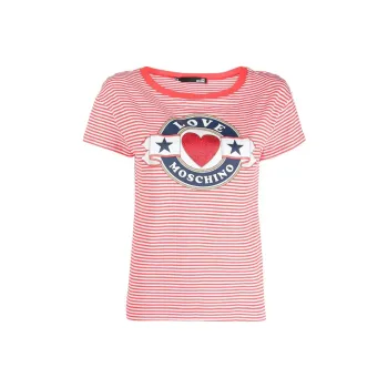LOVE MOSCHINO T Shirts Women's Red
