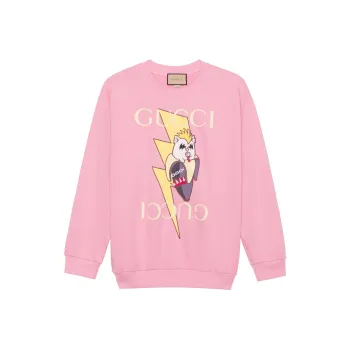 GUCCI X Bananya Printed Sweatshirt Pink