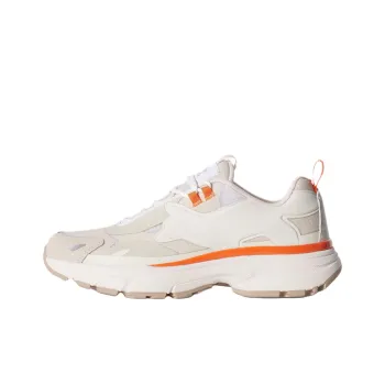 Maison Kitsune Sora Low Top Casual Shoes Men's Beige Orange