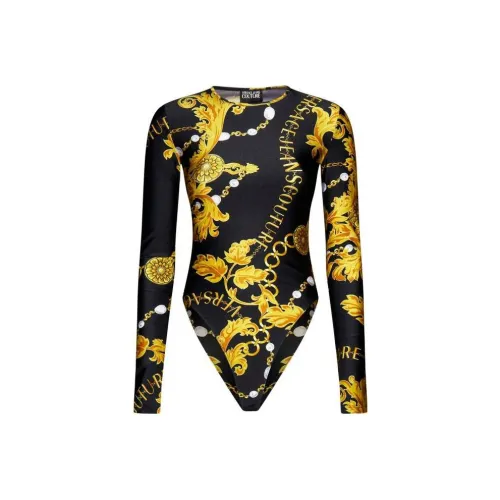 VERSACE JEANS COUTURE Logo Print Hooded Jacket