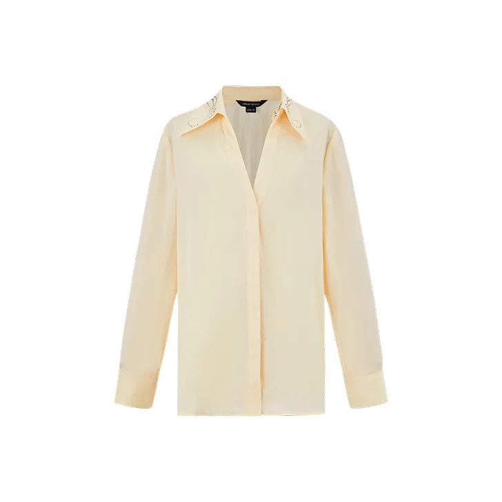 URBAN REVIVO Shirt Women's Nude Apricot-0