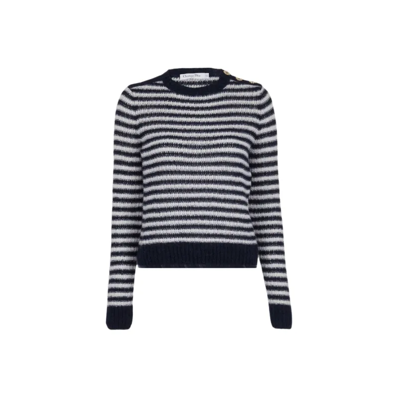 DIOR Knitwear Women's Marine Blue White-0
