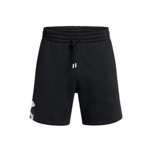 Under Armour Curry Splash Fleece Casual Shorts Men's Black