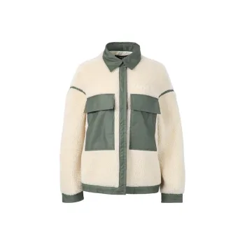 AMIRI Workwear Sherpa Jacket 'Alabaster/Sage'