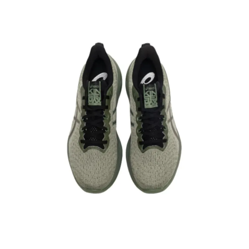 Asics Gel Kinsei Ma Cushioning And Breathable Low Top Running Shoes Men's Green-3