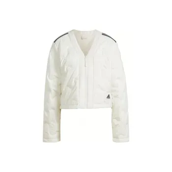Adidas Nuganic Crop Light Insulation Jacket Jackets Coats Women's White