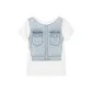 Blue Denim Patchwork