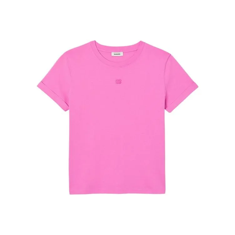 Sandro T-Shirts Women's Pink-0