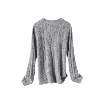 H YXIANG Cashmere Sweater Women's