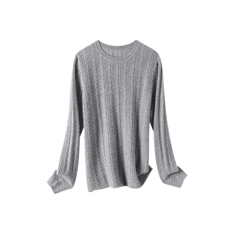 H YXIANG Cashmere Sweater Women's-5