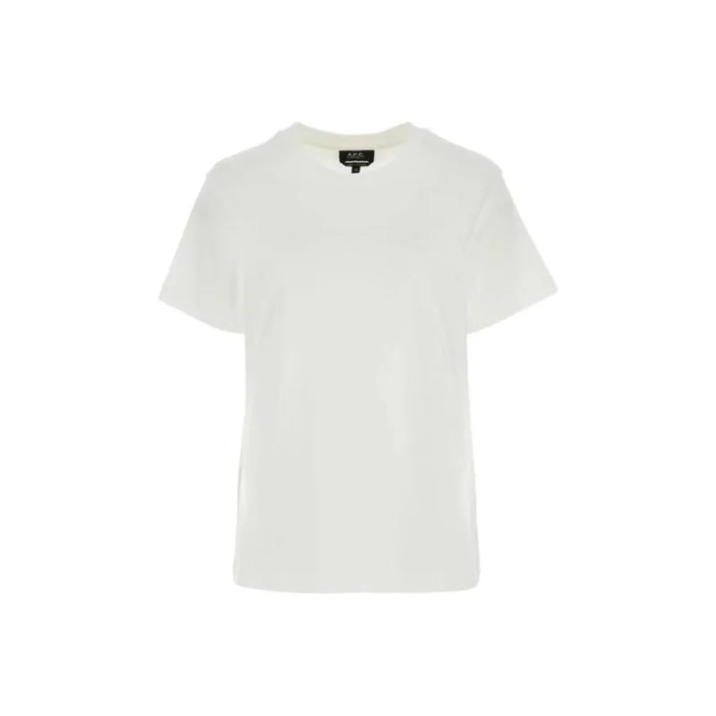A.P.C Crewneck Short Sleeved T Shirt-0