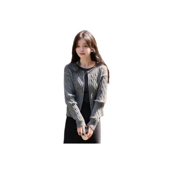 Mo Han Yi Mei Knitwear Women's Gray