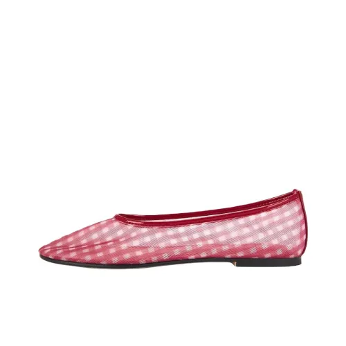 STEVE MADDEN MEADOW Casual Single Shoes Women's Red